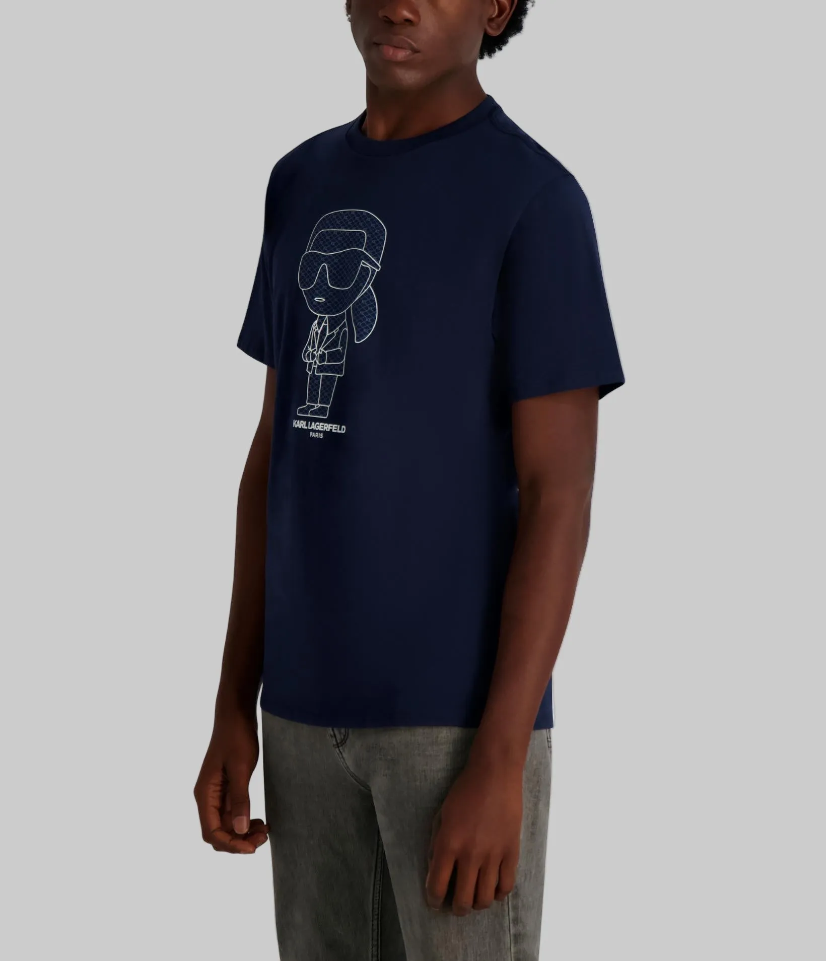 ALLOVER KL TEE sold by Karl Lagerfeld Paris product image thumbnail 3