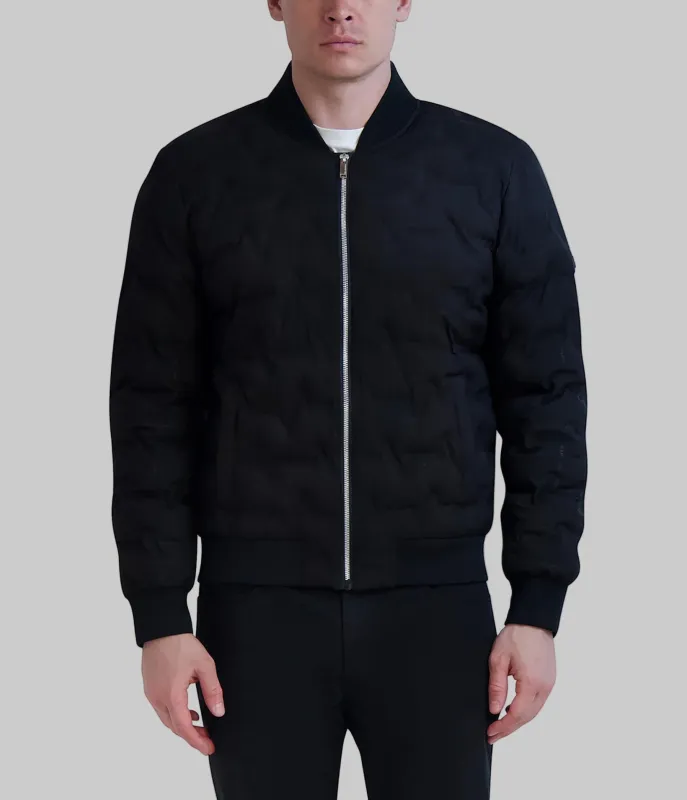 QUILTED BOMBER JACKET sold by undefined
