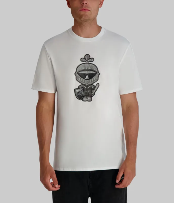 KARL ARMOUR EMBROIDERED TEE sold by Karl Lagerfeld Paris