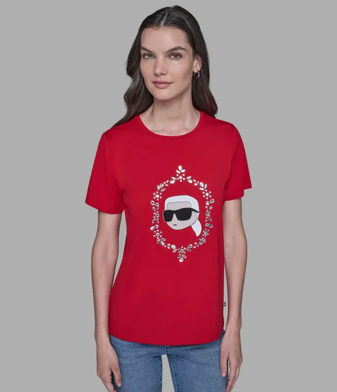 KARL FRAME TEE sold by Karl Lagerfeld Paris