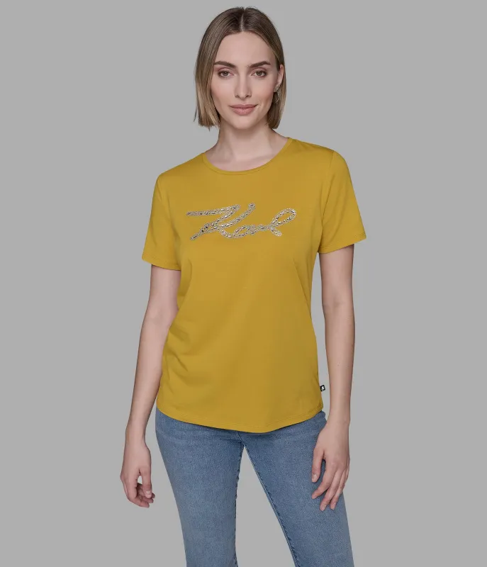 KARL SCRIPT TEE sold by Karl Lagerfeld Paris