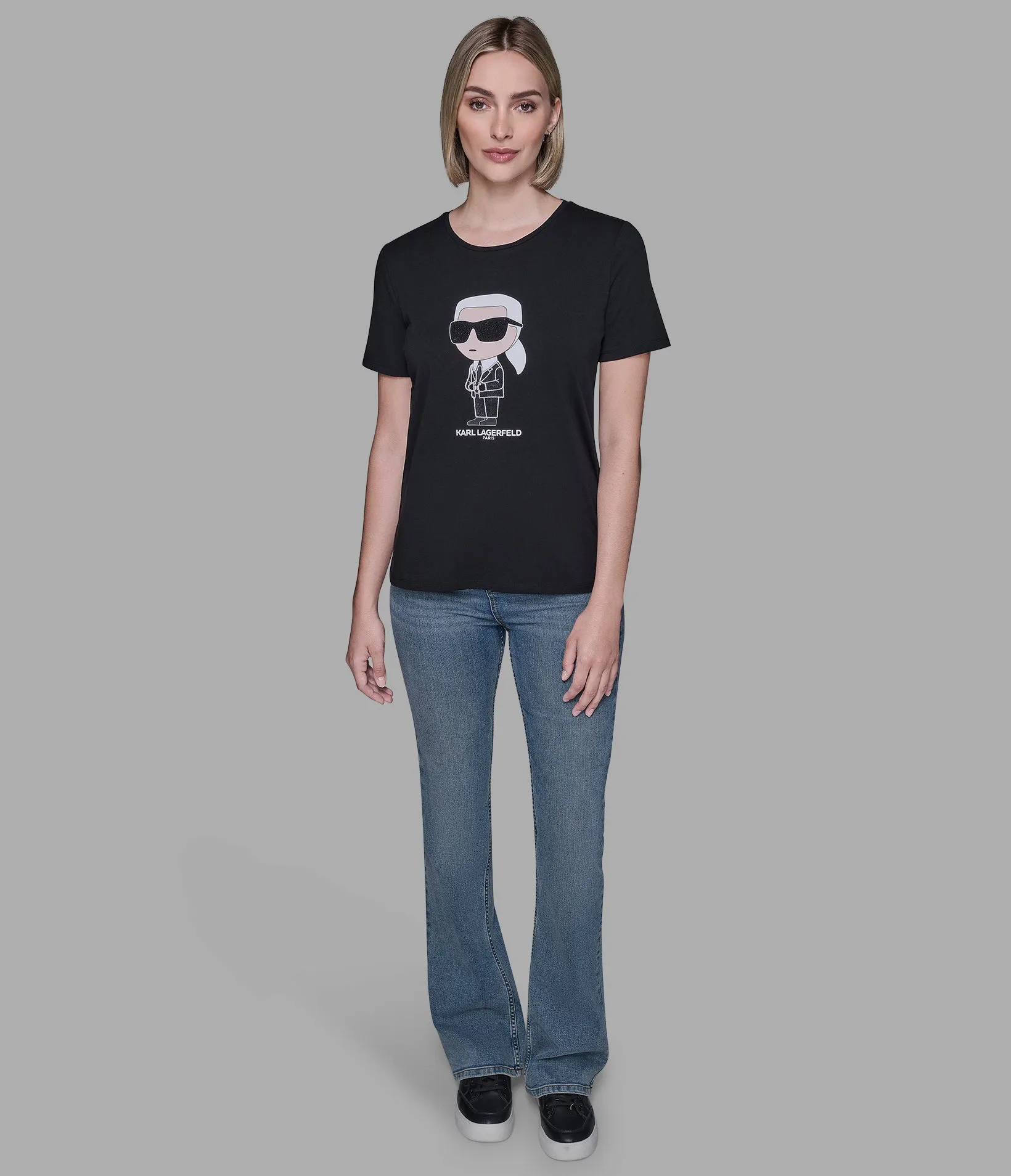 KARL IN BLAZER TEE sold by Karl Lagerfeld Paris product image thumbnail 3