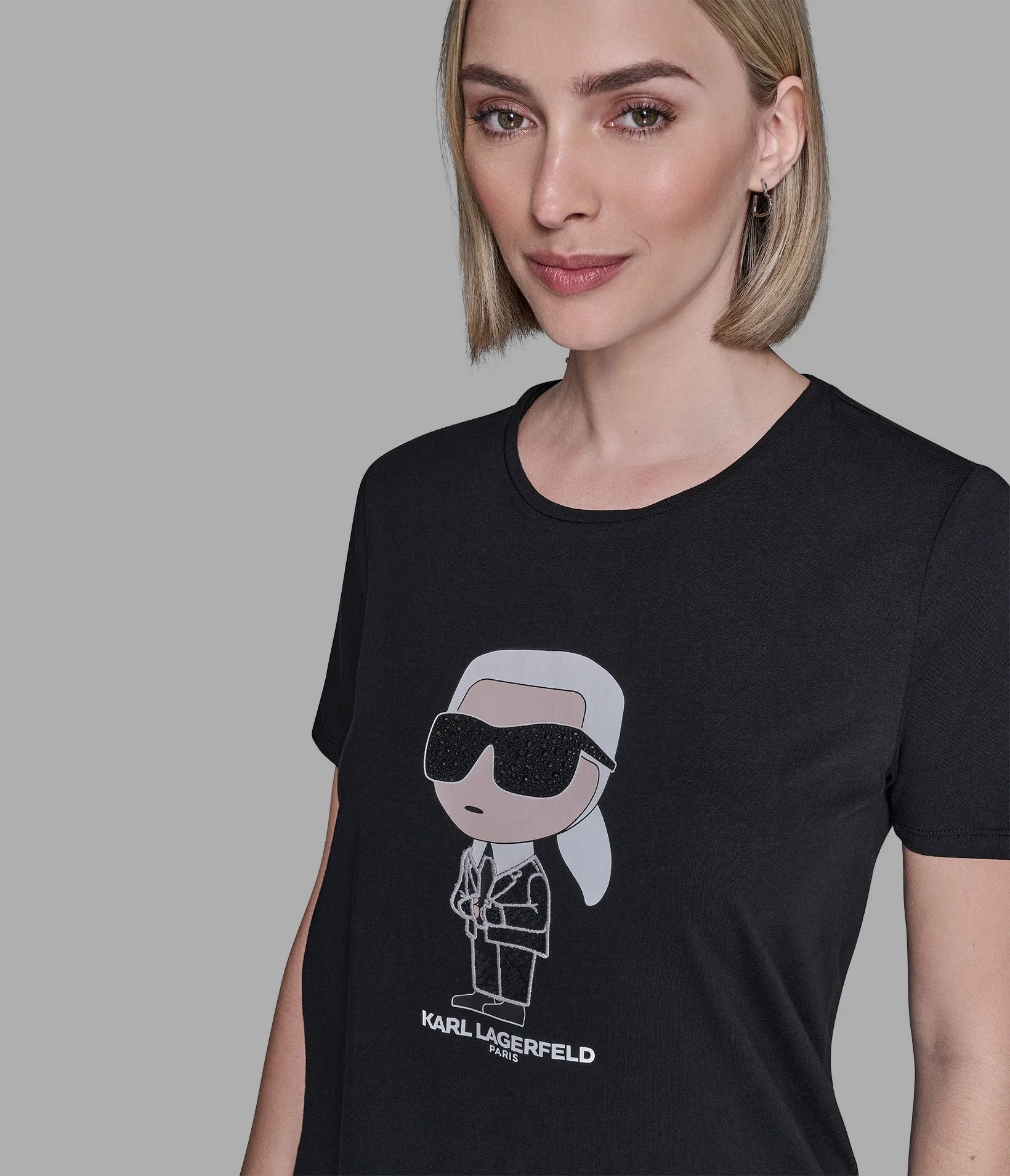 KARL IN BLAZER TEE sold by Karl Lagerfeld Paris product image thumbnail 5