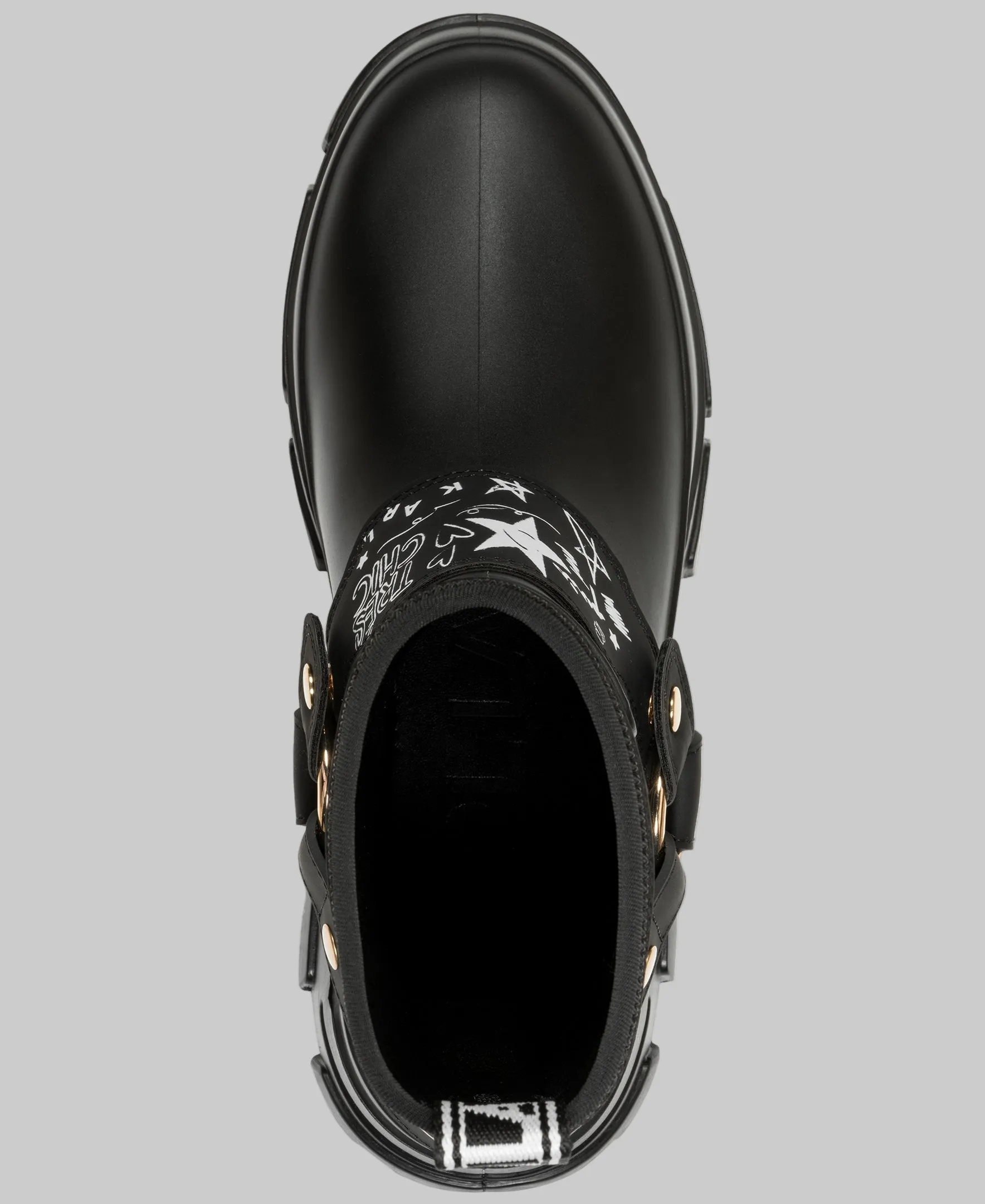 RANELLE MULTI STRAP RAIN BOOT sold by Karl Lagerfeld Paris product image thumbnail 4