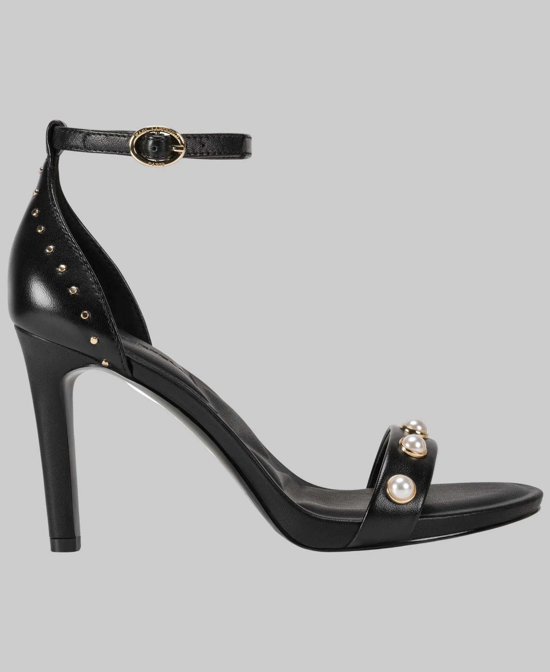 KENZ PEARL ANKLE STRAP SANDAL sold by Karl Lagerfeld Paris
