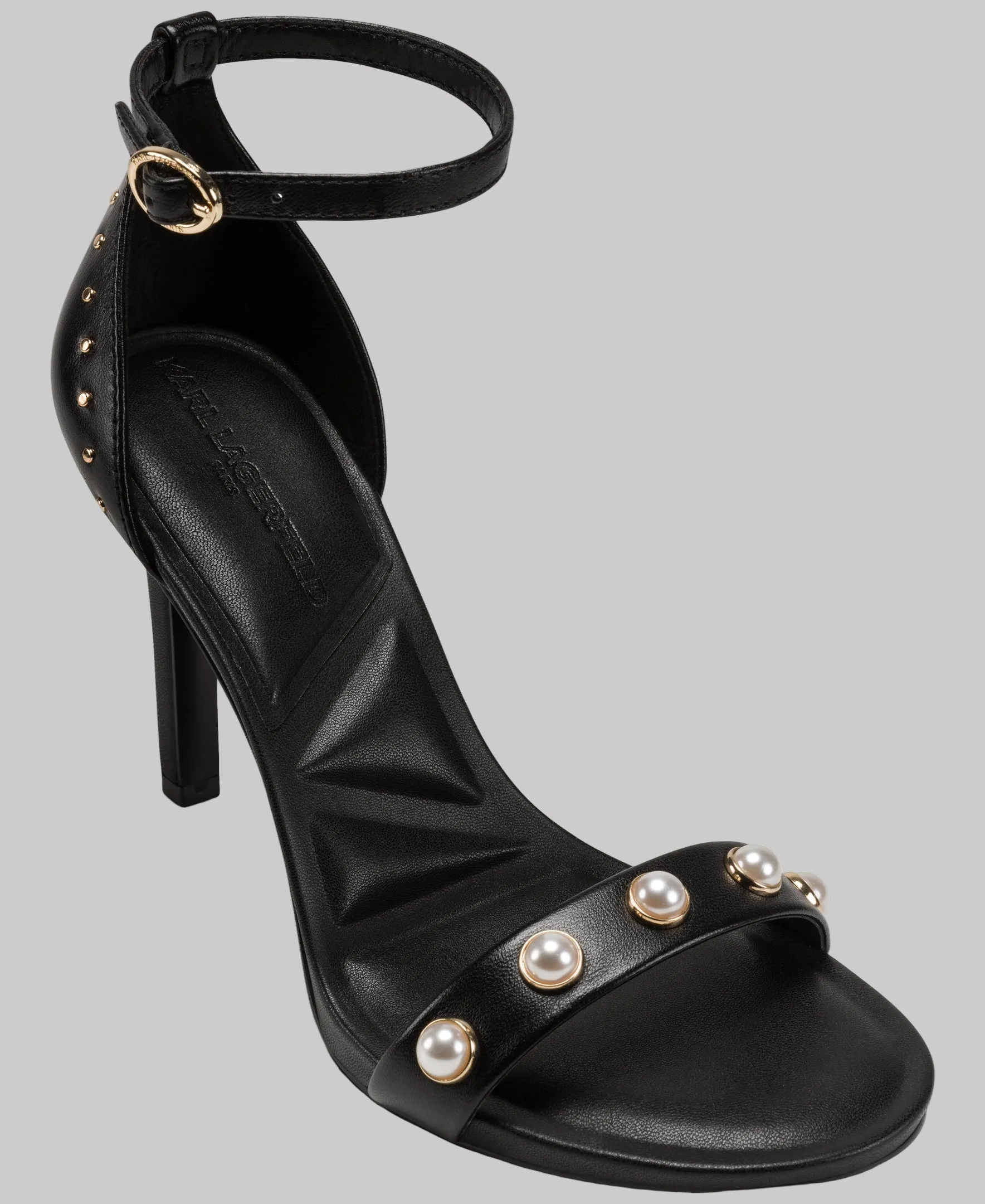 KENZ PEARL ANKLE STRAP SANDAL sold by Karl Lagerfeld Paris product image thumbnail 2