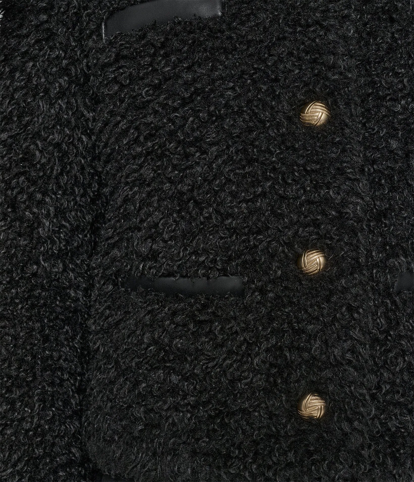 FAUX SHEARLING COAT sold by Karl Lagerfeld Paris product image thumbnail 5