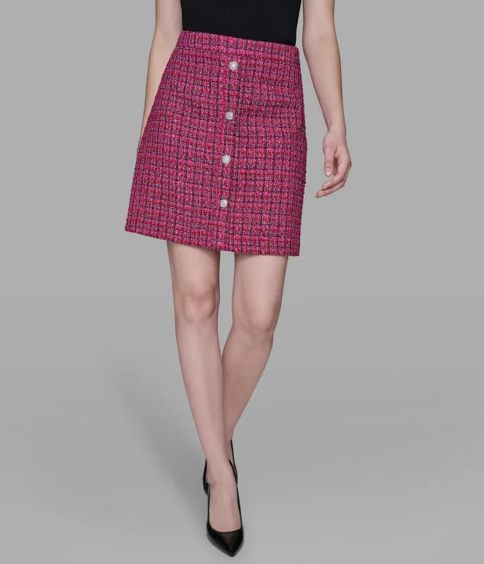 TWEED SKIRT sold by Karl Lagerfeld Paris