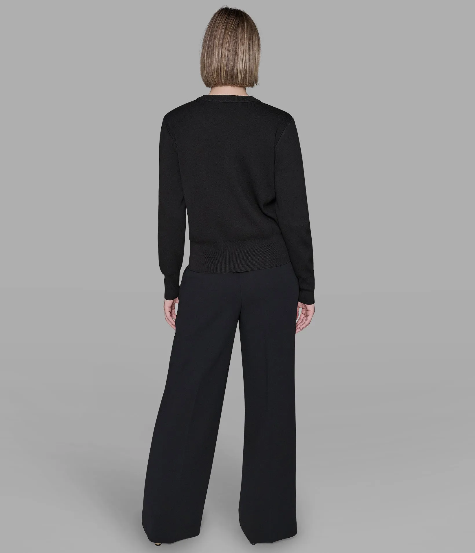 BUTTON-DETAILED SWEATER sold by Karl Lagerfeld Paris product image thumbnail 2