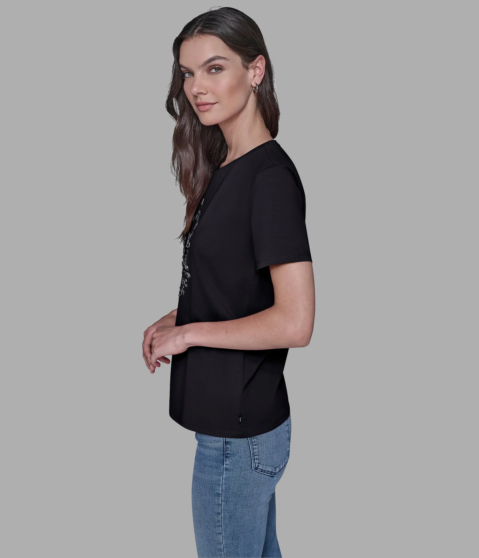 CHOUPETTE FRAME TEE sold by Karl Lagerfeld Paris product image thumbnail 4