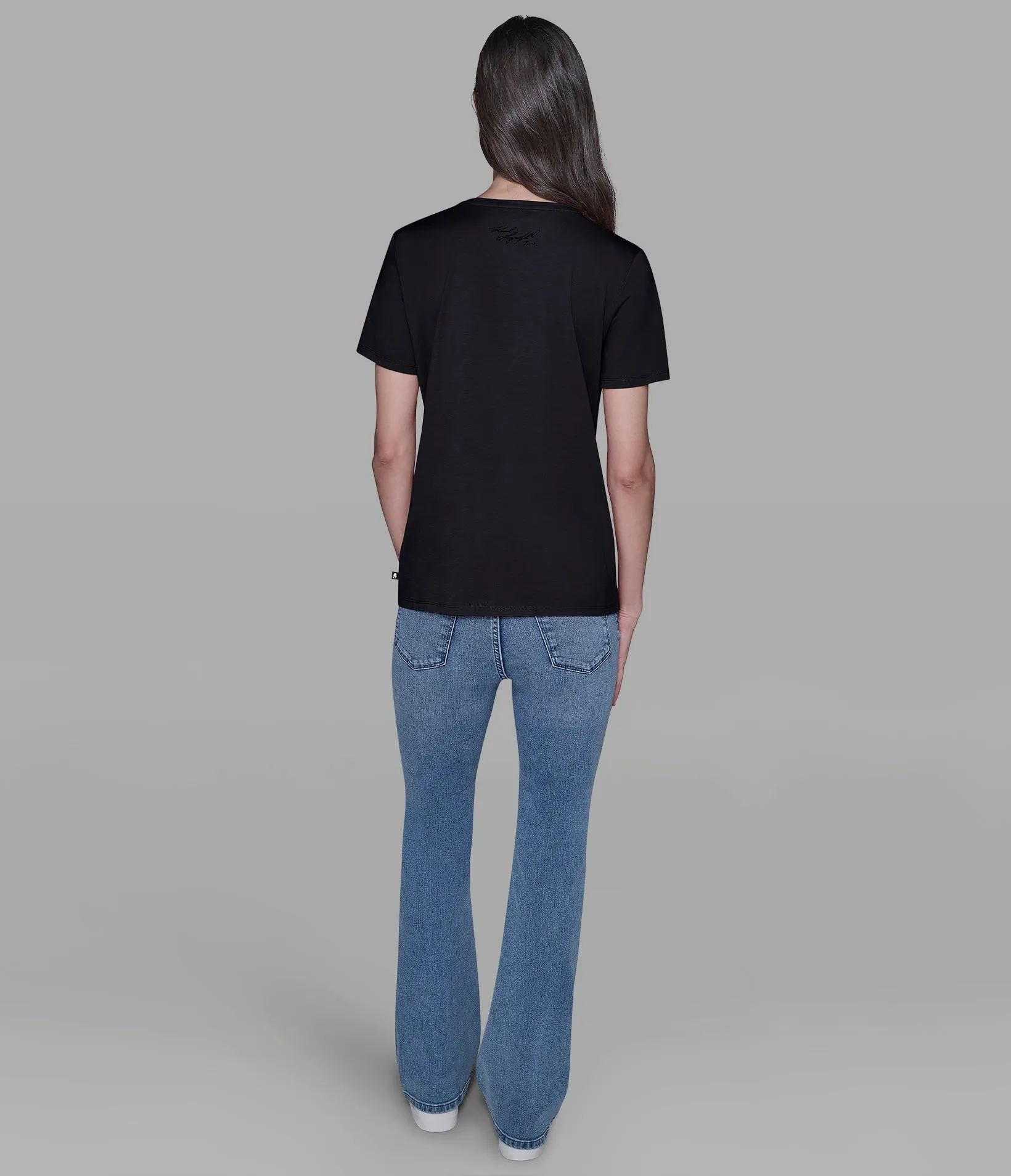 CHOUPETTE FRAME TEE sold by Karl Lagerfeld Paris product image thumbnail 2