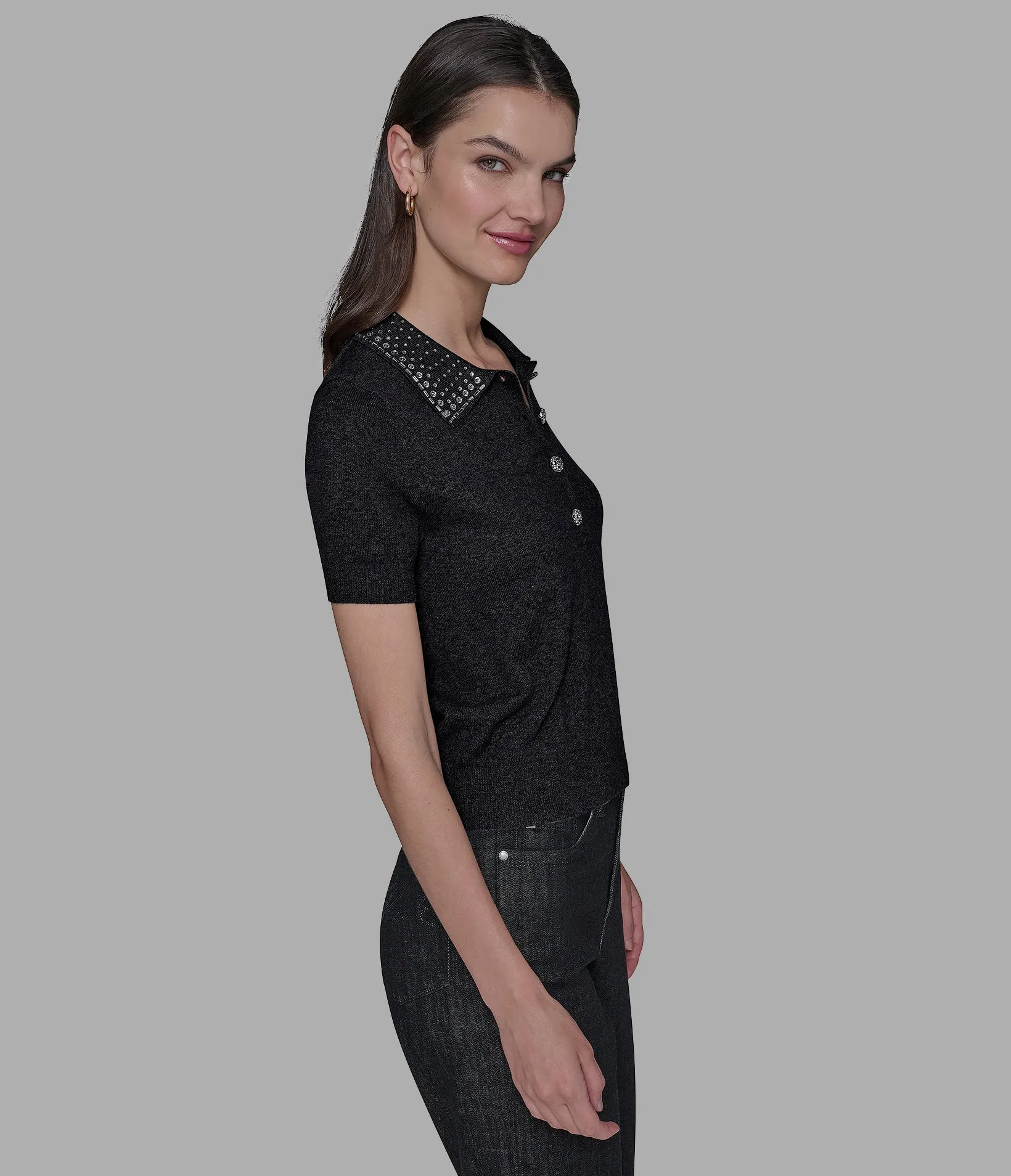 SWEATER POLO sold by Karl Lagerfeld Paris product image thumbnail 4