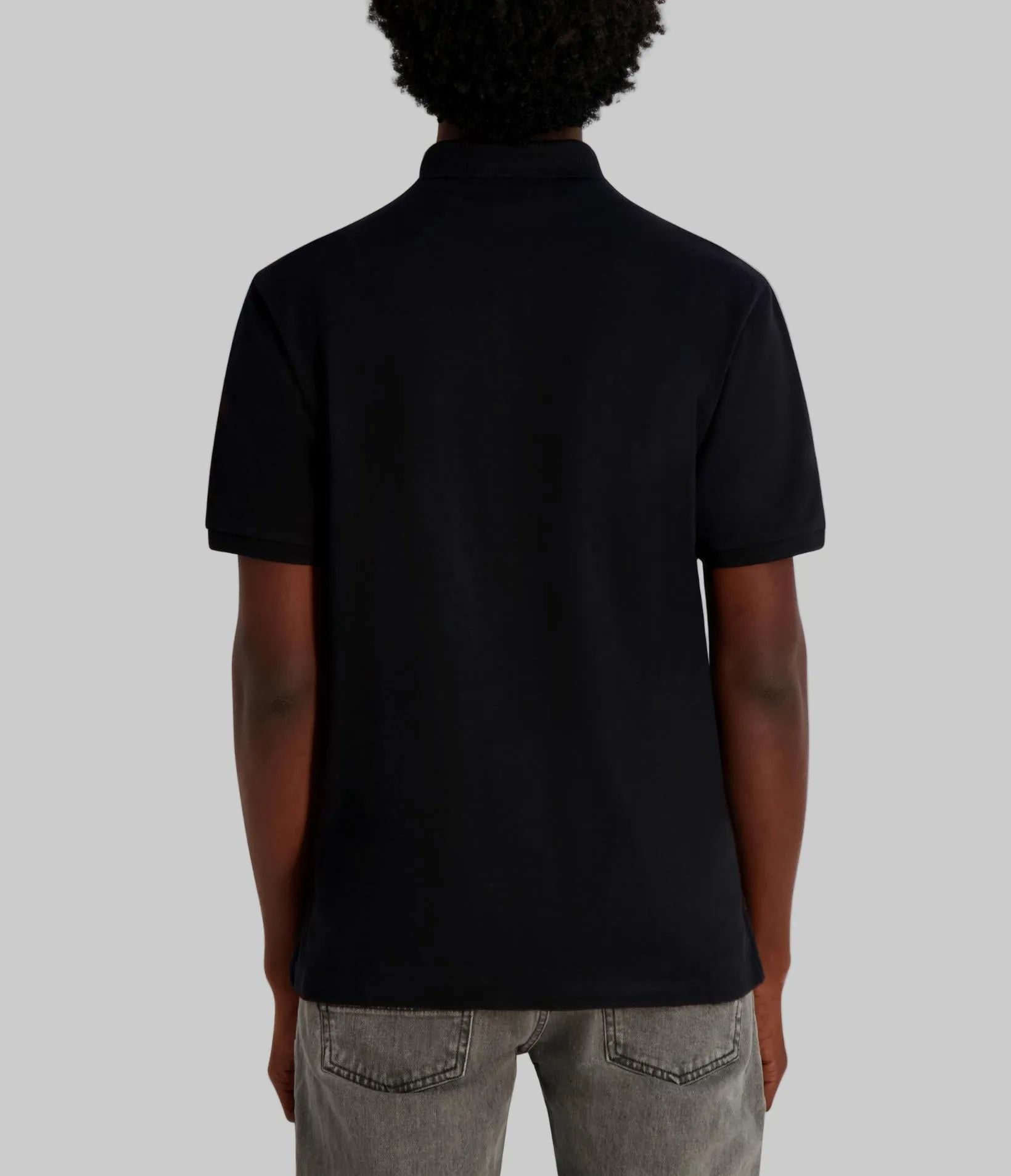 PIQUE POLO WITH ALL OVER KL LOGO sold by Karl Lagerfeld Paris product image thumbnail 2