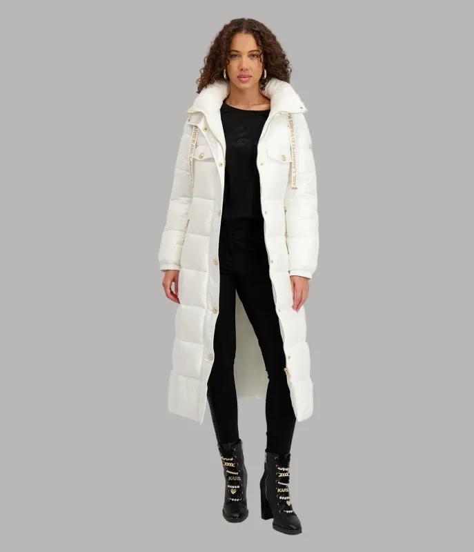 MAXI PUFFER WITH KL BUTTONS sold by Karl Lagerfeld Paris