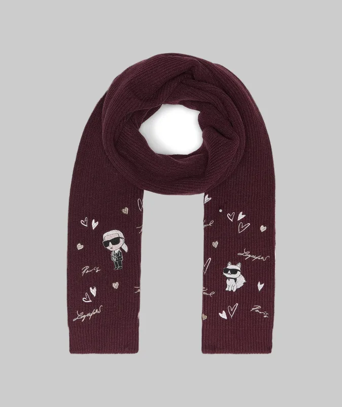 KARL ICONS SCARF sold by Karl Lagerfeld Paris