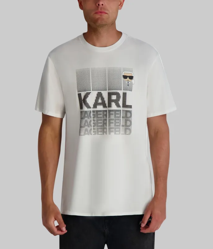 GRADIENT FLOATING KARL TEE sold by Karl Lagerfeld Paris