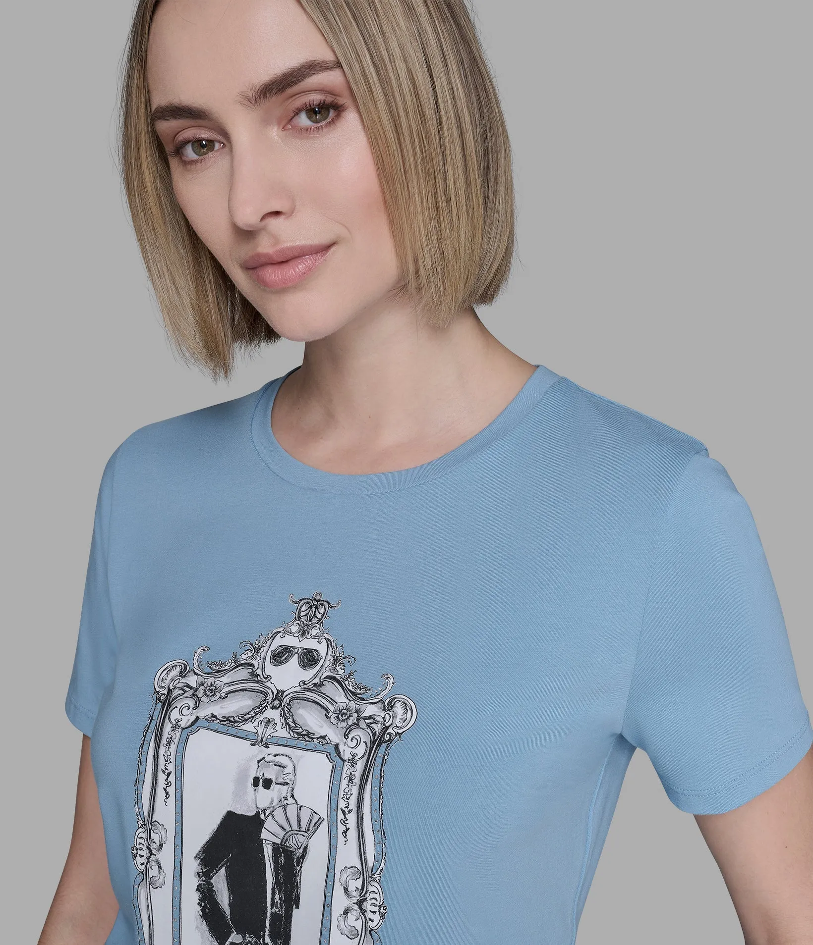 KARL ILLUSTRATION TEE sold by Karl Lagerfeld Paris product image thumbnail 5