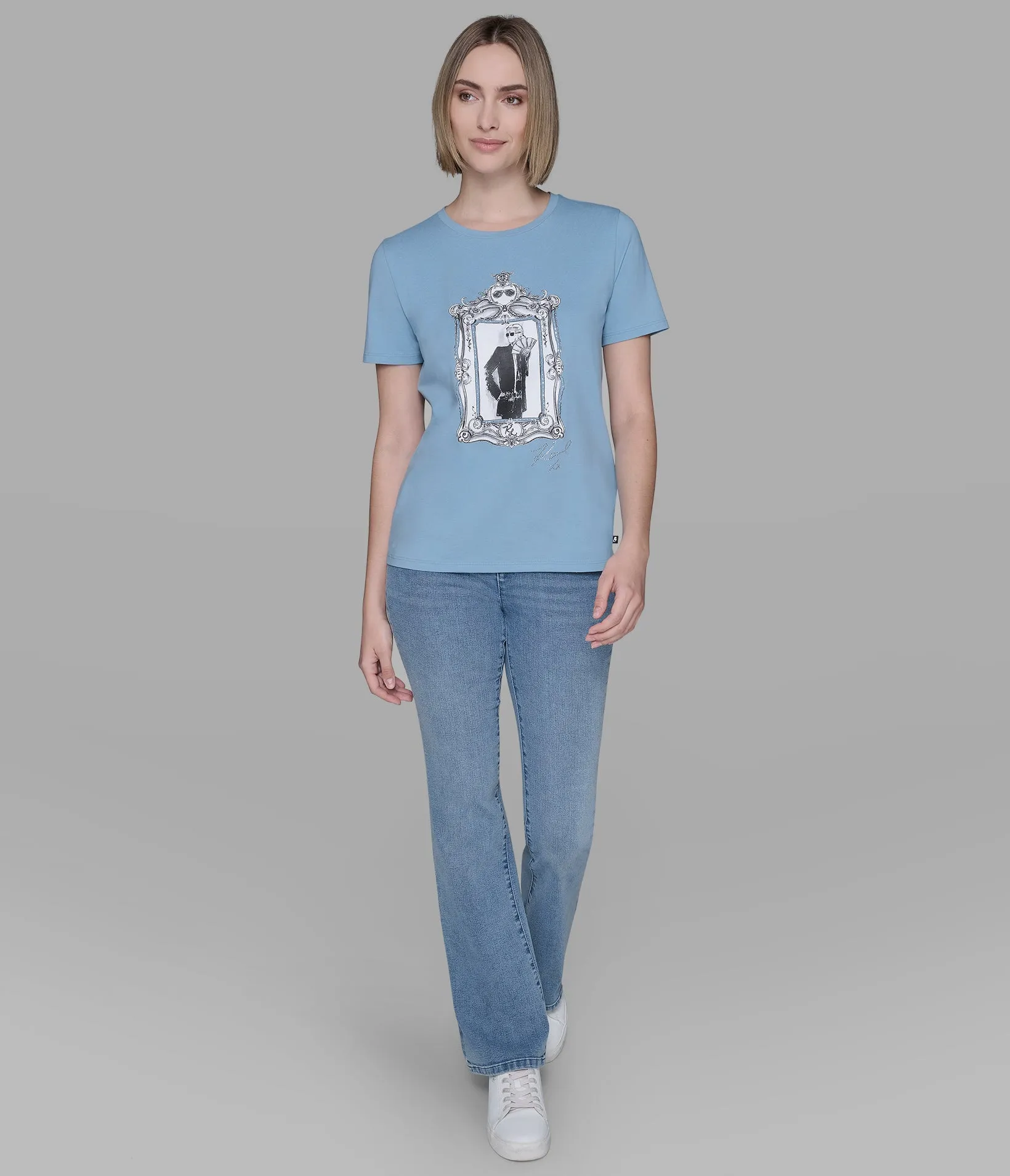 KARL ILLUSTRATION TEE sold by Karl Lagerfeld Paris product image thumbnail 3