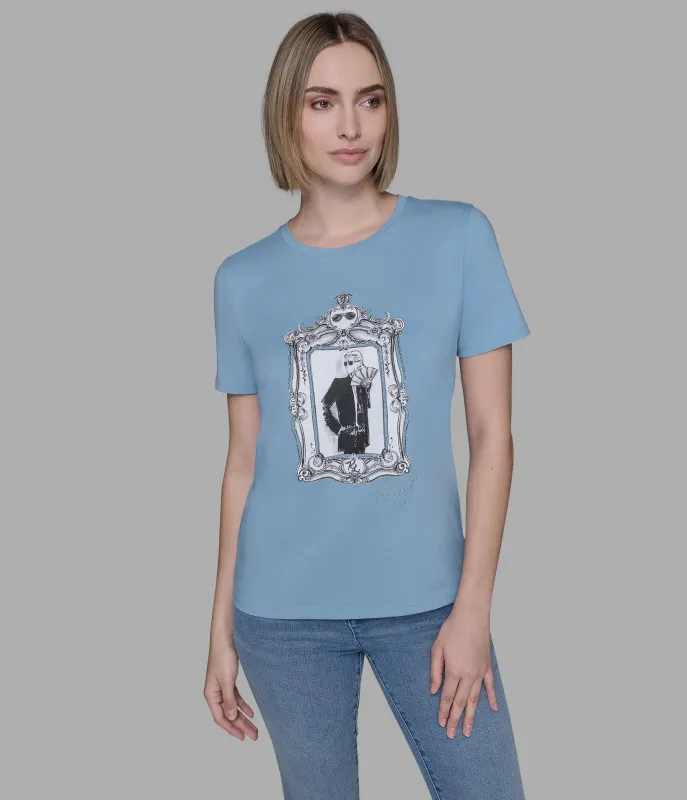 KARL ILLUSTRATION TEE sold by Karl Lagerfeld Paris