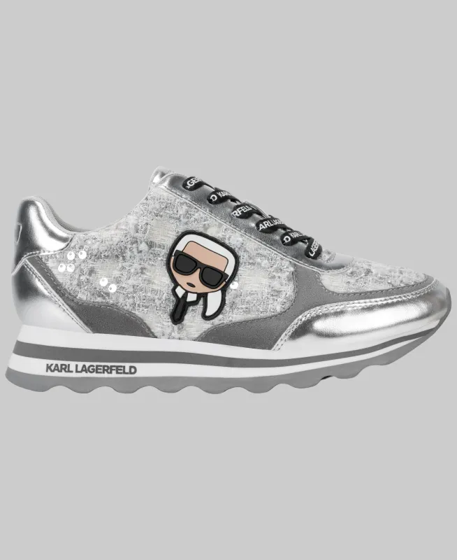 MEADE LACE UP SNEAKER 35MM sold by Karl Lagerfeld Paris