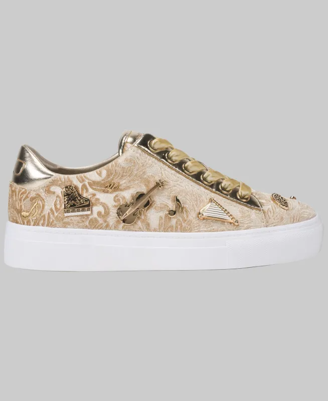 CATE PINS LACE UP SNEAKER sold by Karl Lagerfeld Paris