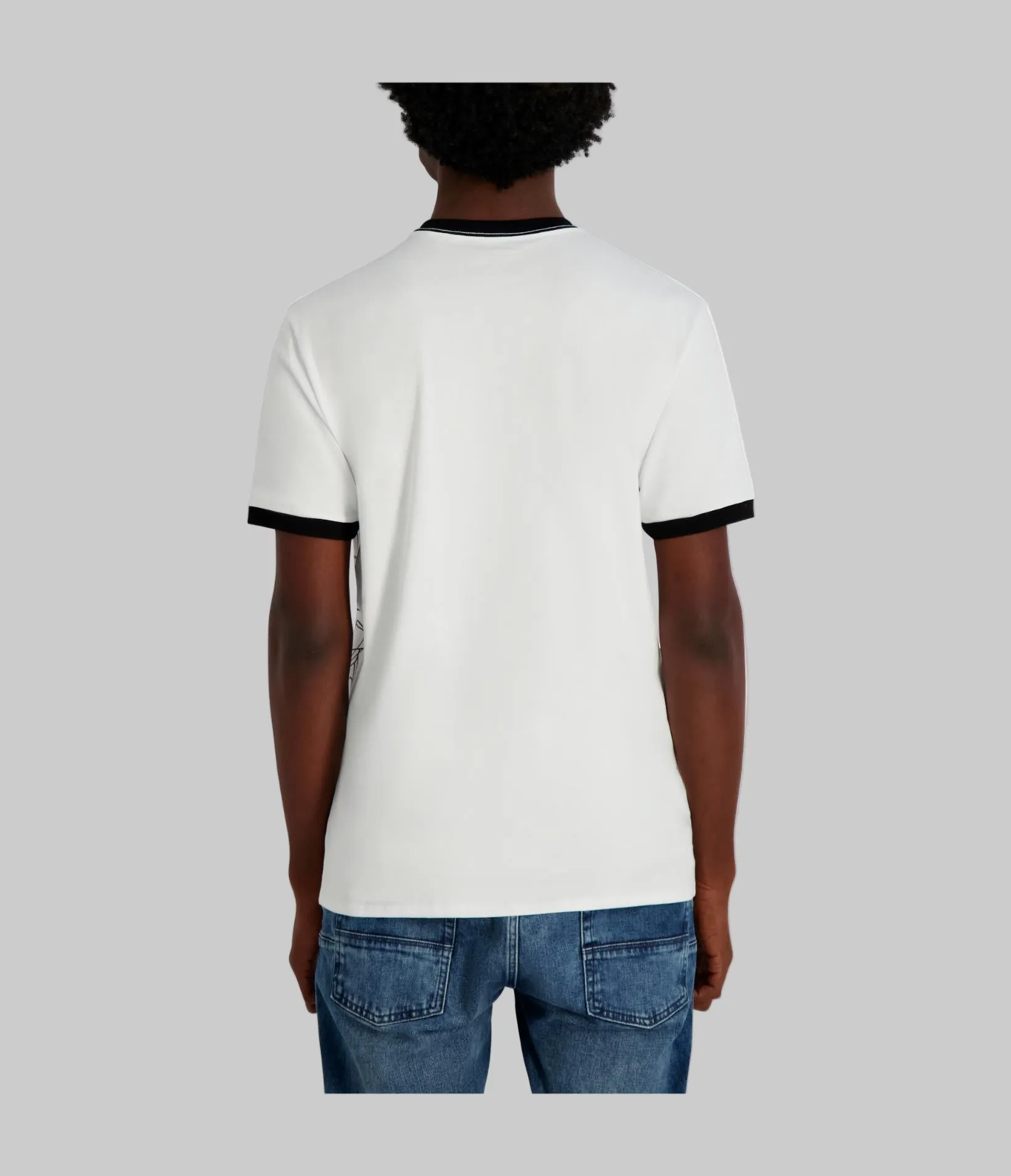 KARL SHADOWED OUTLINE TEE sold by Karl Lagerfeld Paris product image thumbnail 2