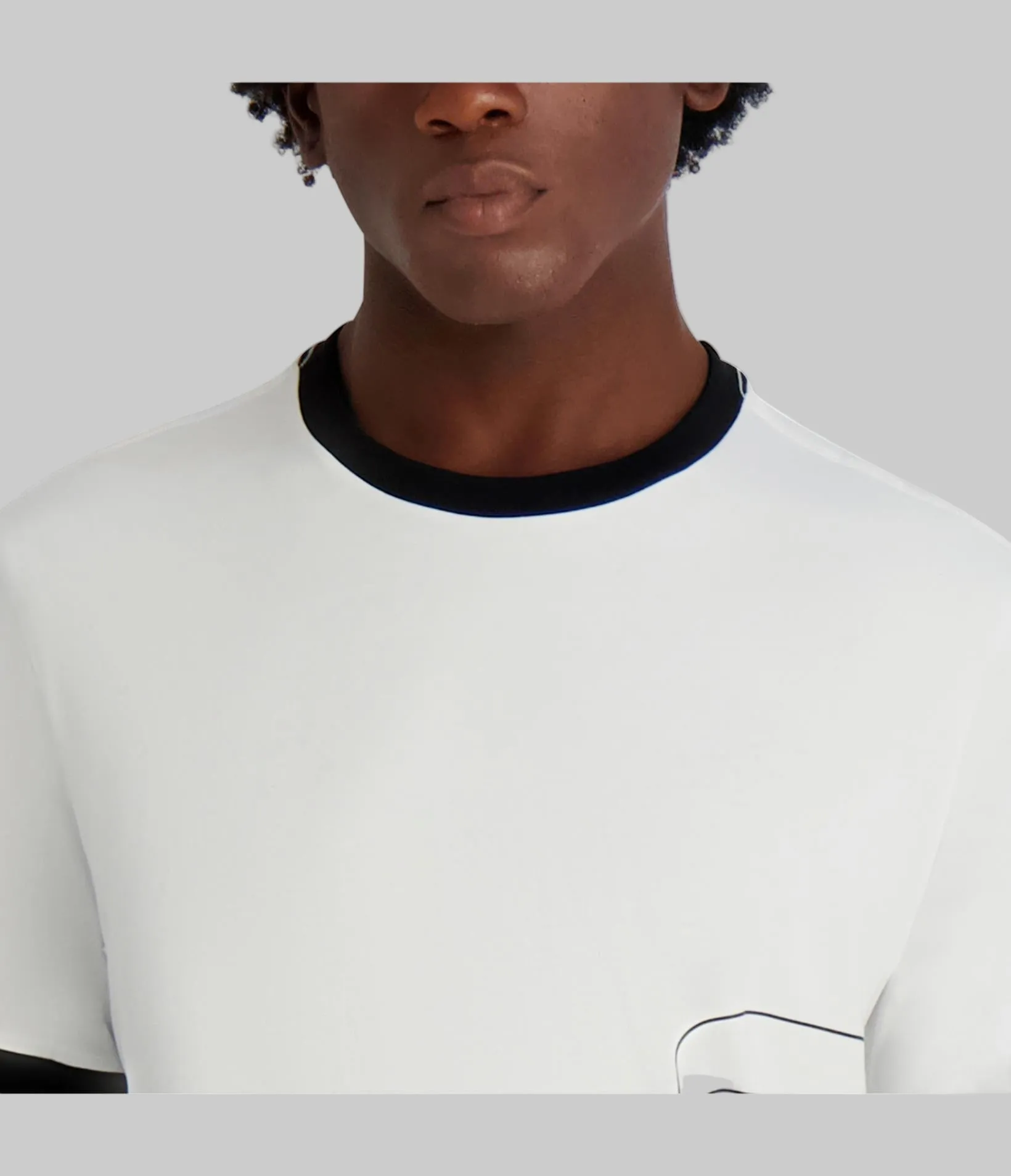 KARL SHADOWED OUTLINE TEE sold by Karl Lagerfeld Paris product image thumbnail 5