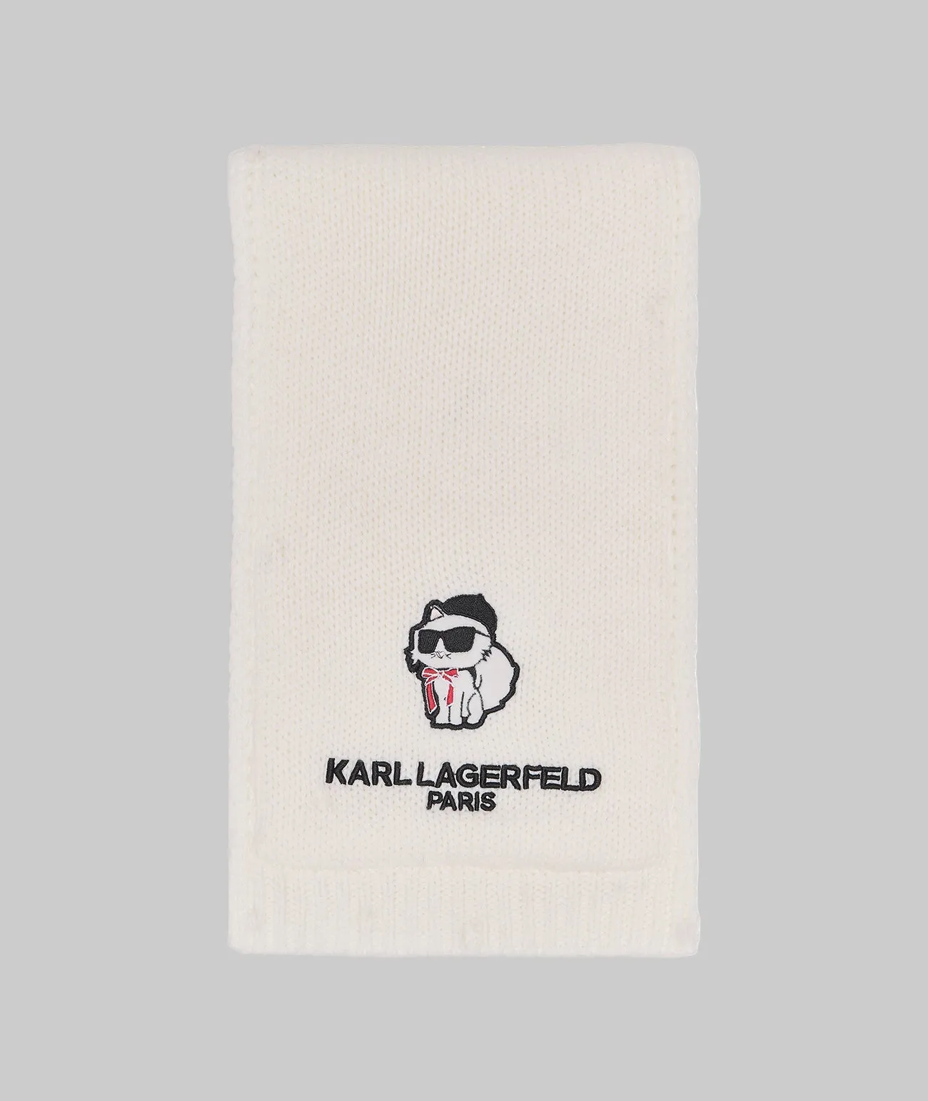SASSY CHOUPETTE LINED SCARF sold by Karl Lagerfeld Paris product image thumbnail 3