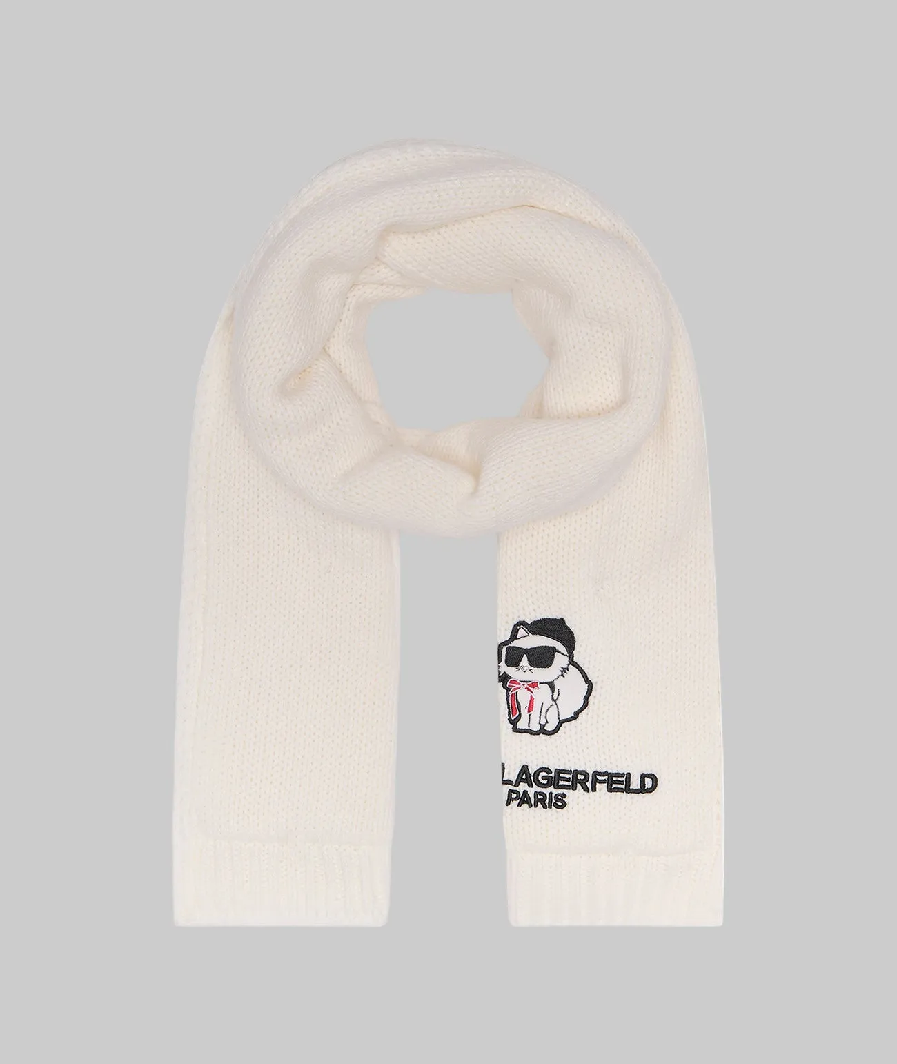 SASSY CHOUPETTE LINED SCARF sold by Karl Lagerfeld Paris