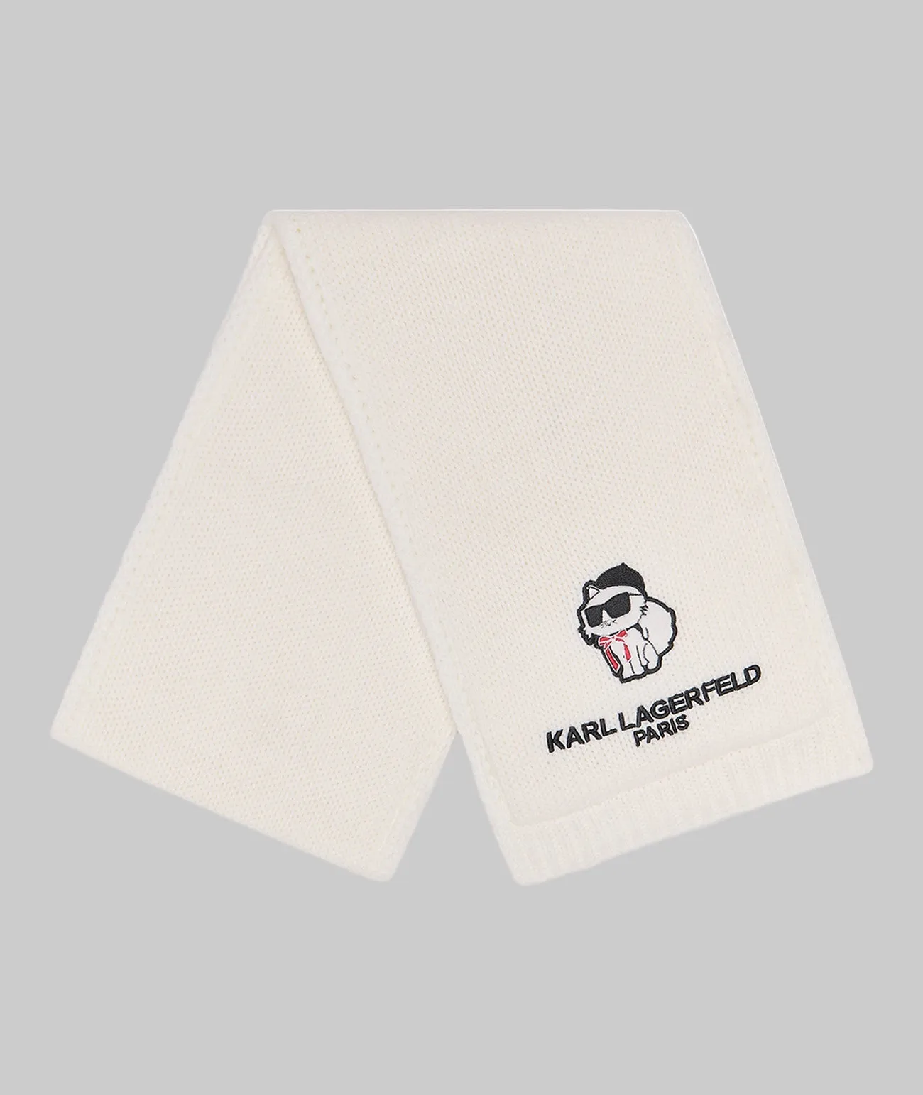 SASSY CHOUPETTE LINED SCARF sold by Karl Lagerfeld Paris product image thumbnail 2