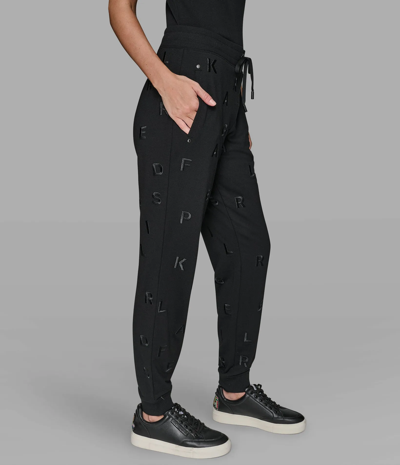 CO-ORD SCATTERED LOGO JOGGER sold by Karl Lagerfeld Paris product image thumbnail 2