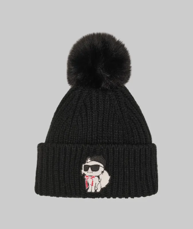 SASSY CHOUPETTE BEANIE sold by Karl Lagerfeld Paris