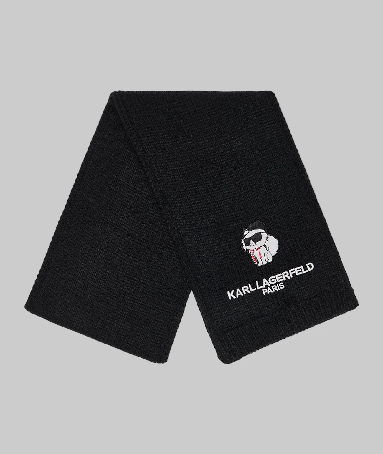 SASSY CHOUPETTE LINED SCARF sold by Karl Lagerfeld Paris