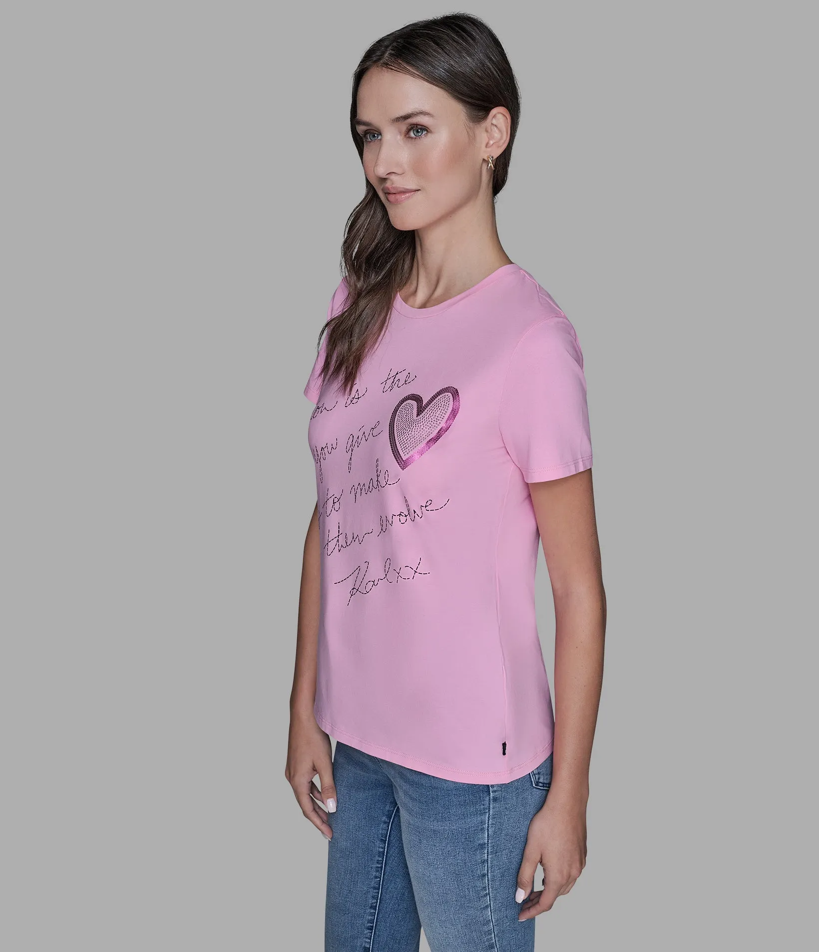 KARL QUOTE TEE sold by Karl Lagerfeld Paris product image thumbnail 2