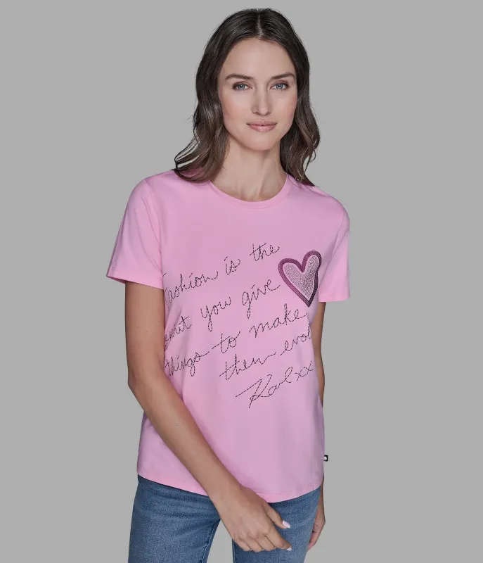 KARL QUOTE TEE sold by Karl Lagerfeld Paris