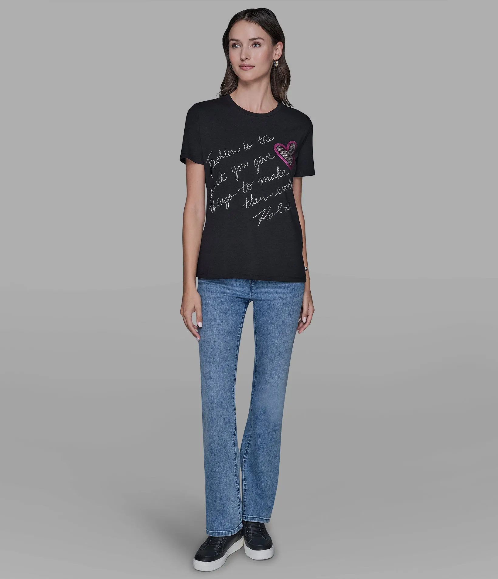 KARL QUOTE TEE sold by Karl Lagerfeld Paris product image thumbnail 5