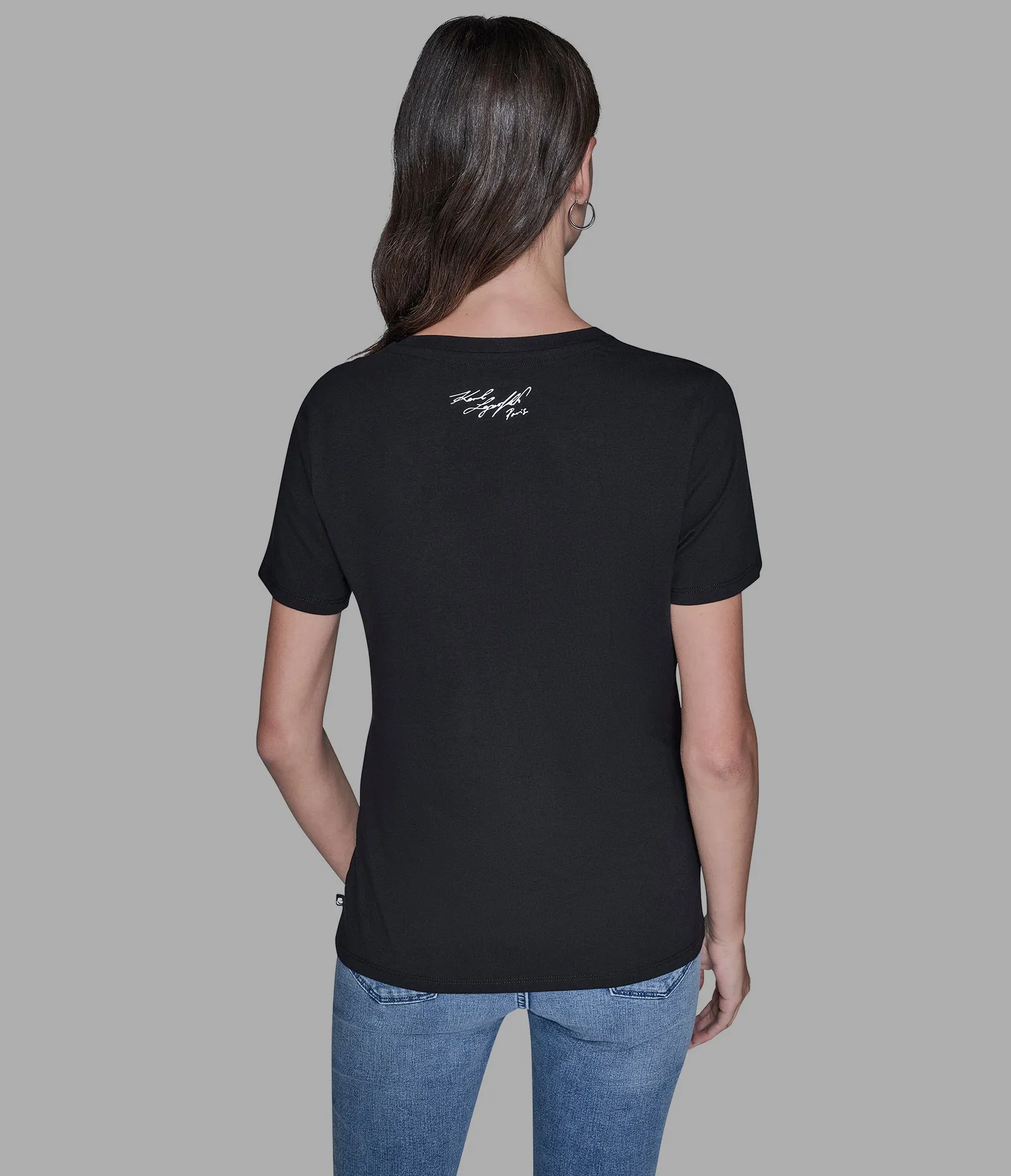 KARL QUOTE TEE sold by Karl Lagerfeld Paris product image thumbnail 3