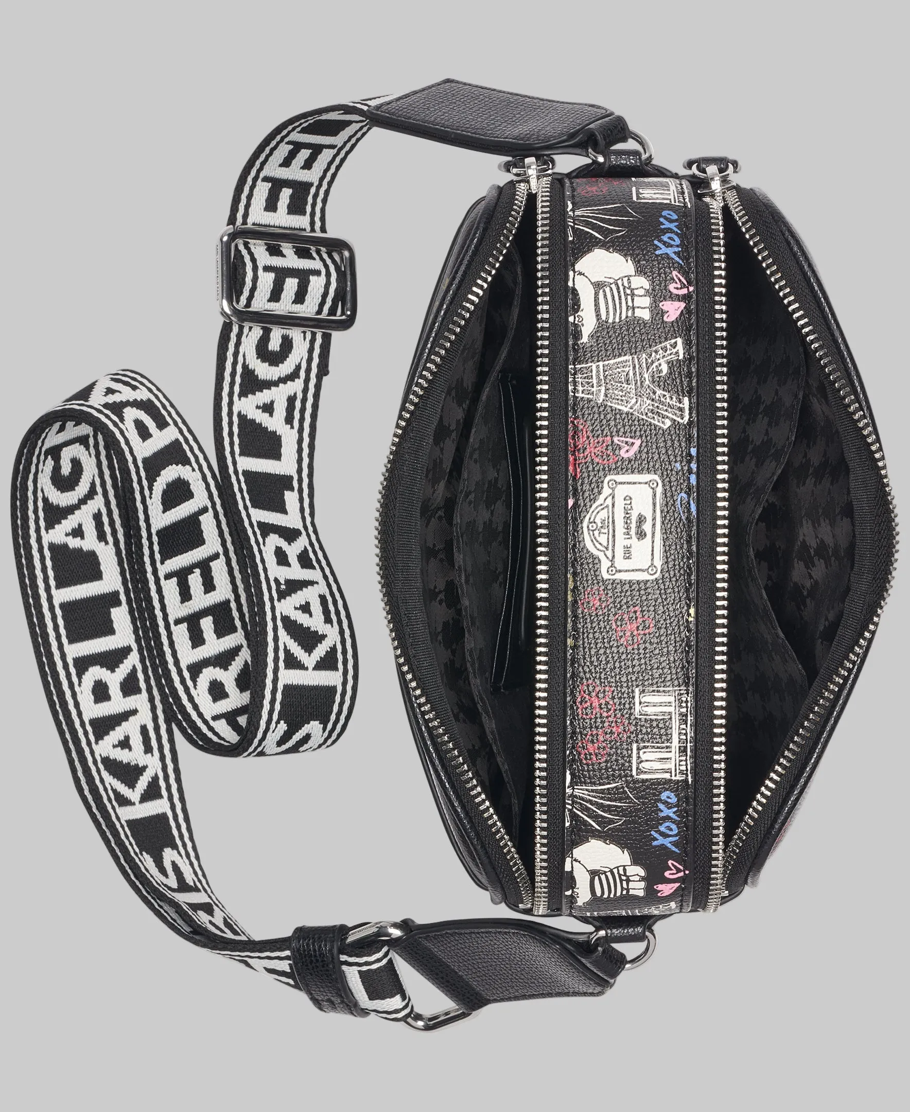 MAYBELLE PARIS ICONS CROSSBODY CAMERA BAG sold by Karl Lagerfeld Paris product image thumbnail 4