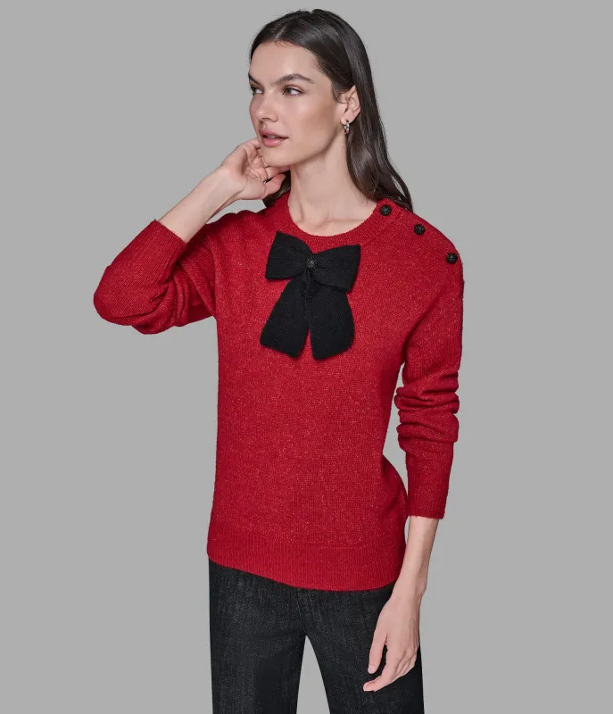 BOW SWEATER sold by Karl Lagerfeld Paris