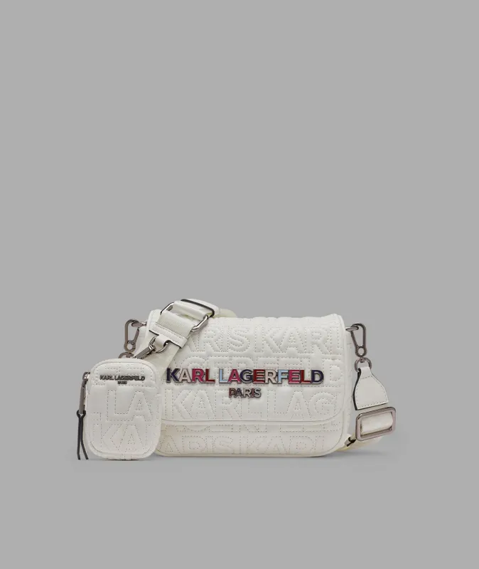 VOYAGE LOGO CROSSBODY sold by Karl Lagerfeld Paris