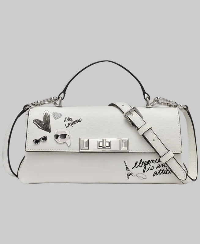 NICOLETTE CROSSBODY WITH CATE PINS sold by Karl Lagerfeld Paris