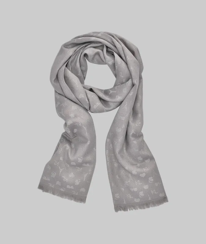 METALLIC KARL ICON PASHMINA sold by Karl Lagerfeld Paris