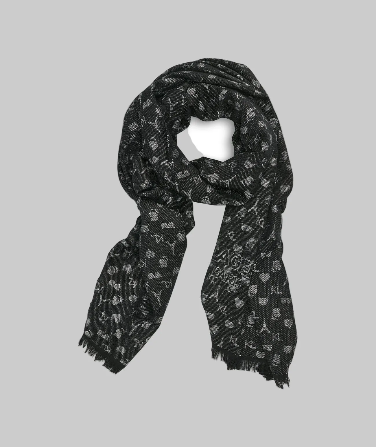 METALLIC KARL ICON PASHMINA sold by Karl Lagerfeld Paris