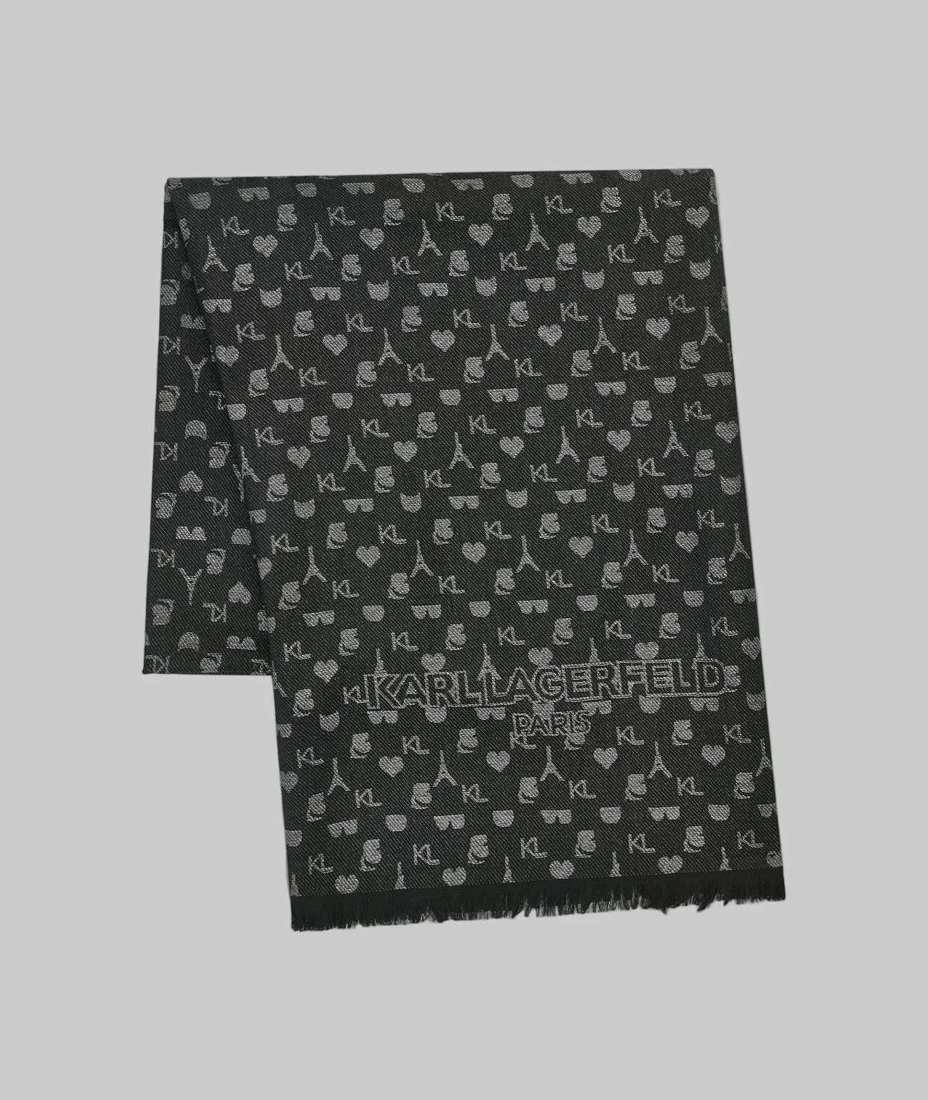 METALLIC KARL ICON PASHMINA sold by Karl Lagerfeld Paris product image thumbnail 2