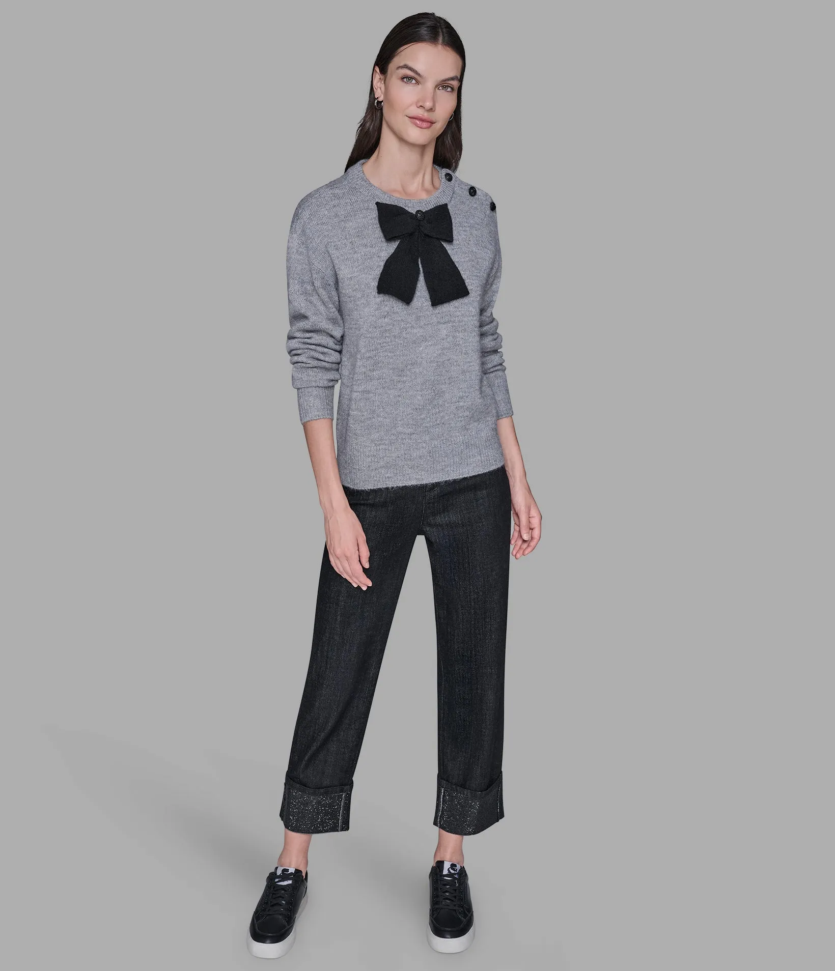 BOW SWEATER sold by Karl Lagerfeld Paris product image thumbnail 3
