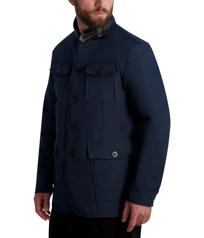 WATER RESISTANT UTILITY JACKET sold by Karl Lagerfeld Paris