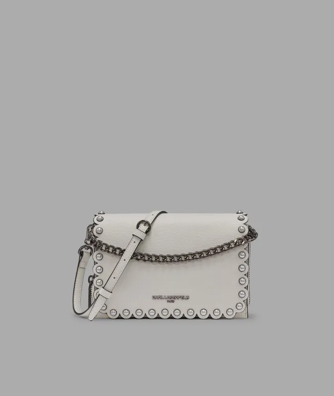 LOURDES CROSSBODY WITH PEARLS sold by Karl Lagerfeld Paris
