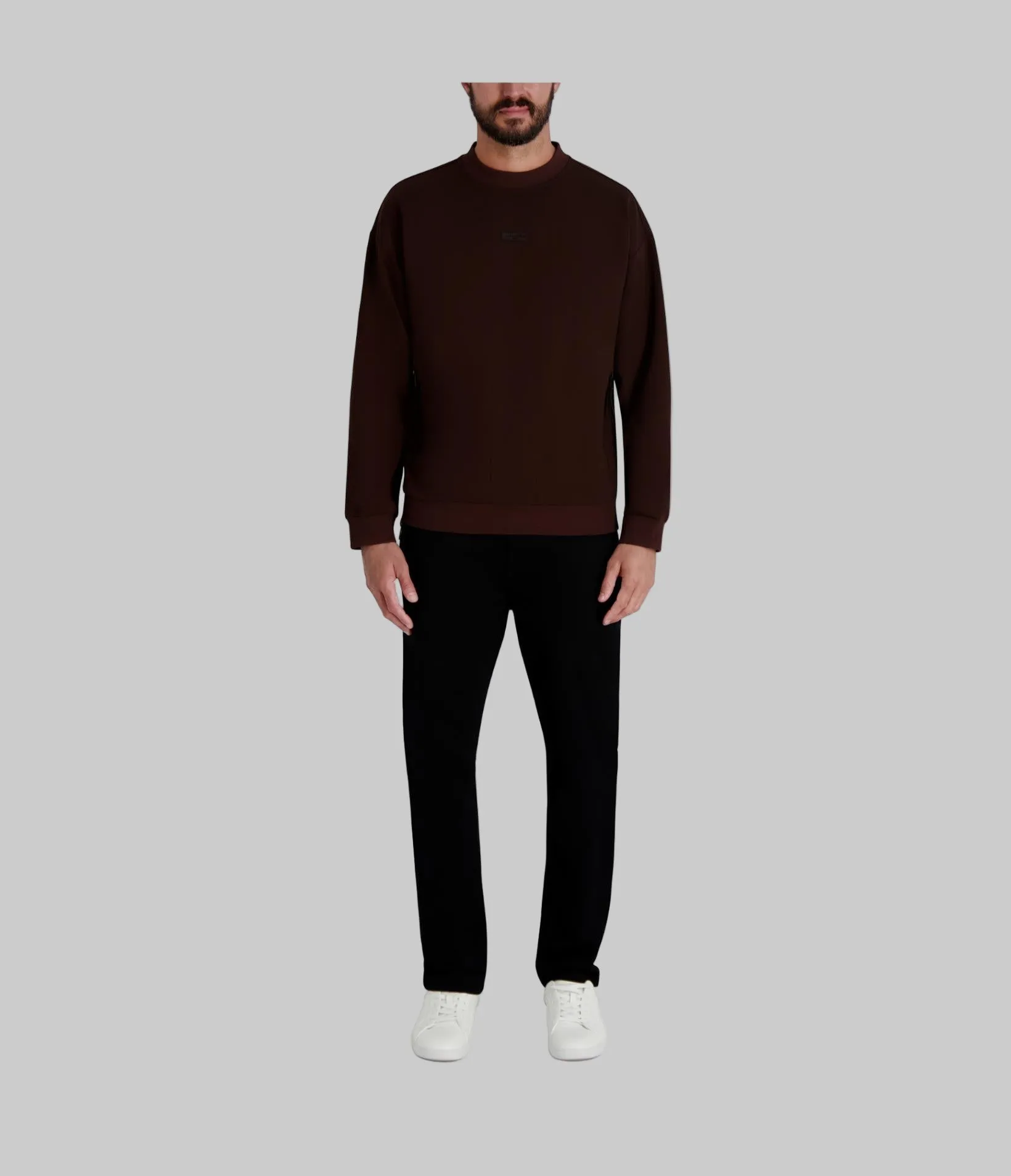 CREW NECK SWEATSHIRT WITH PATCH LOGO sold by Karl Lagerfeld Paris product image thumbnail 5