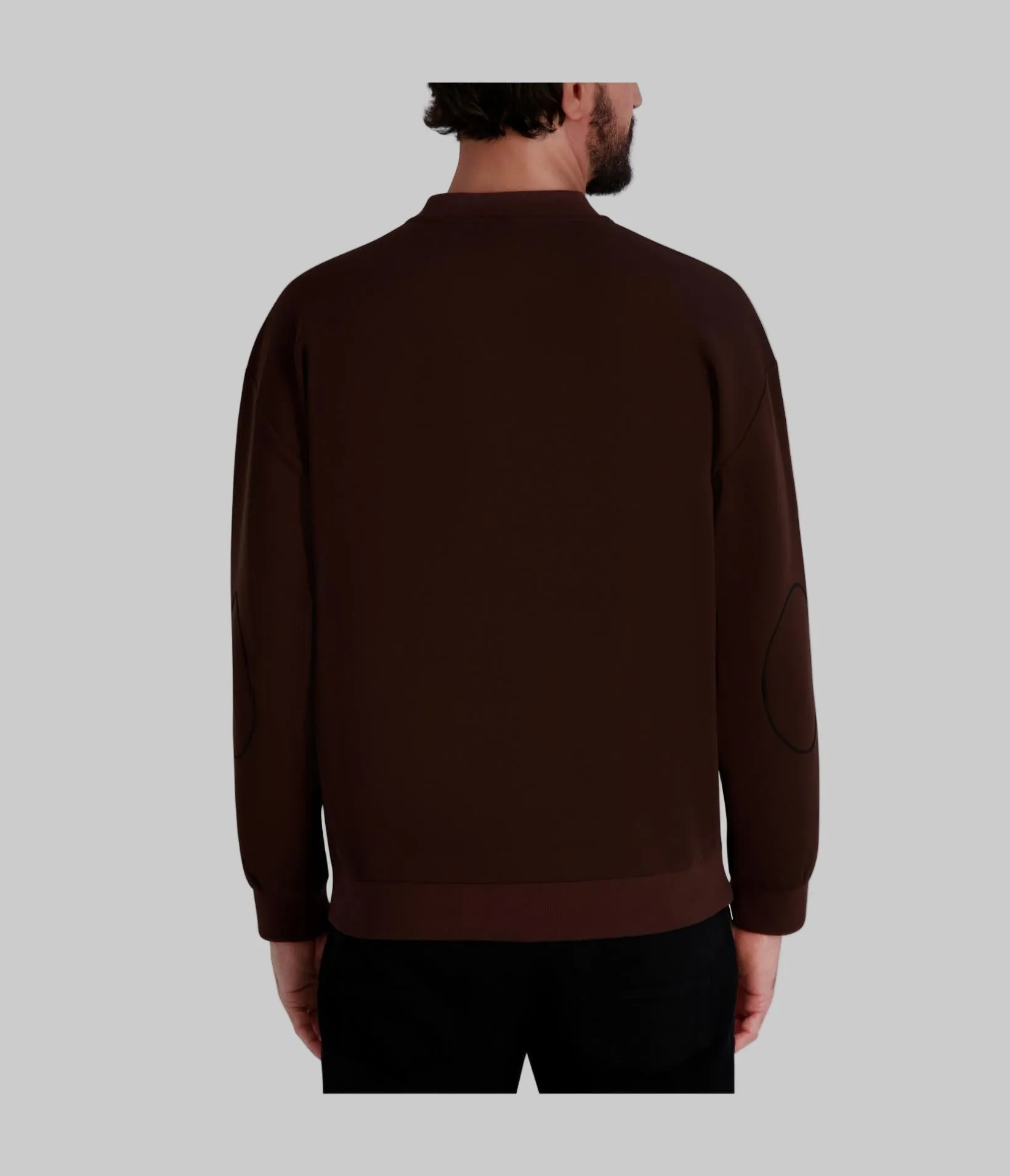 CREW NECK SWEATSHIRT WITH PATCH LOGO sold by Karl Lagerfeld Paris product image thumbnail 2