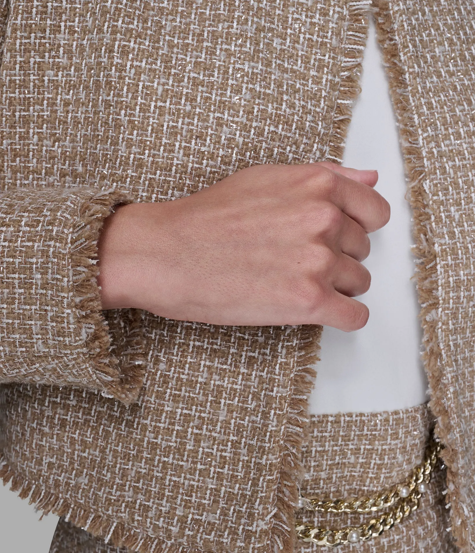 TWEED JACKET sold by Karl Lagerfeld Paris product image thumbnail 4